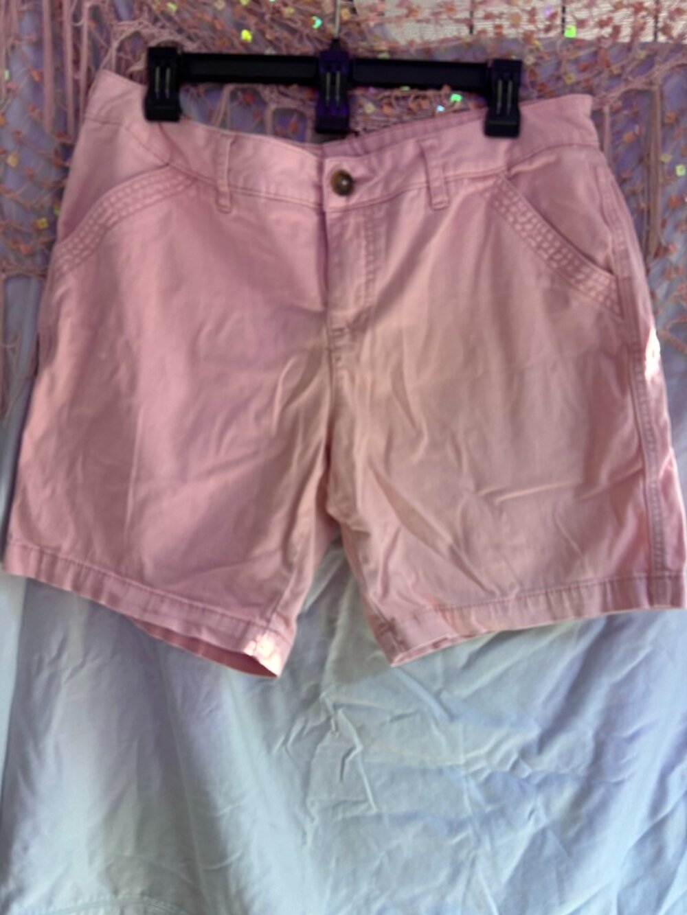 Maurice Ladies Sz 12 Pink Shorts - Picture 1 of 3
